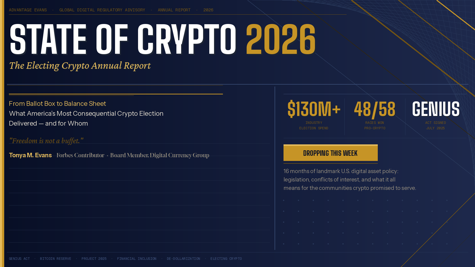 State of Crypto 2026 Report Cover